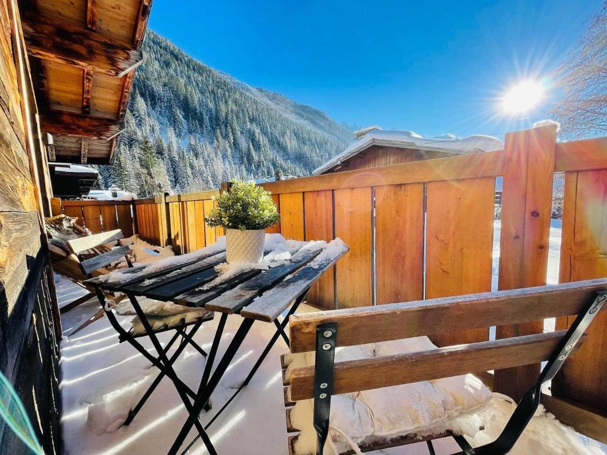 Chalet Le Petit Nicolas, Jacuzzi, Vue Mont Blanc Chamonix Exteriér fotografie