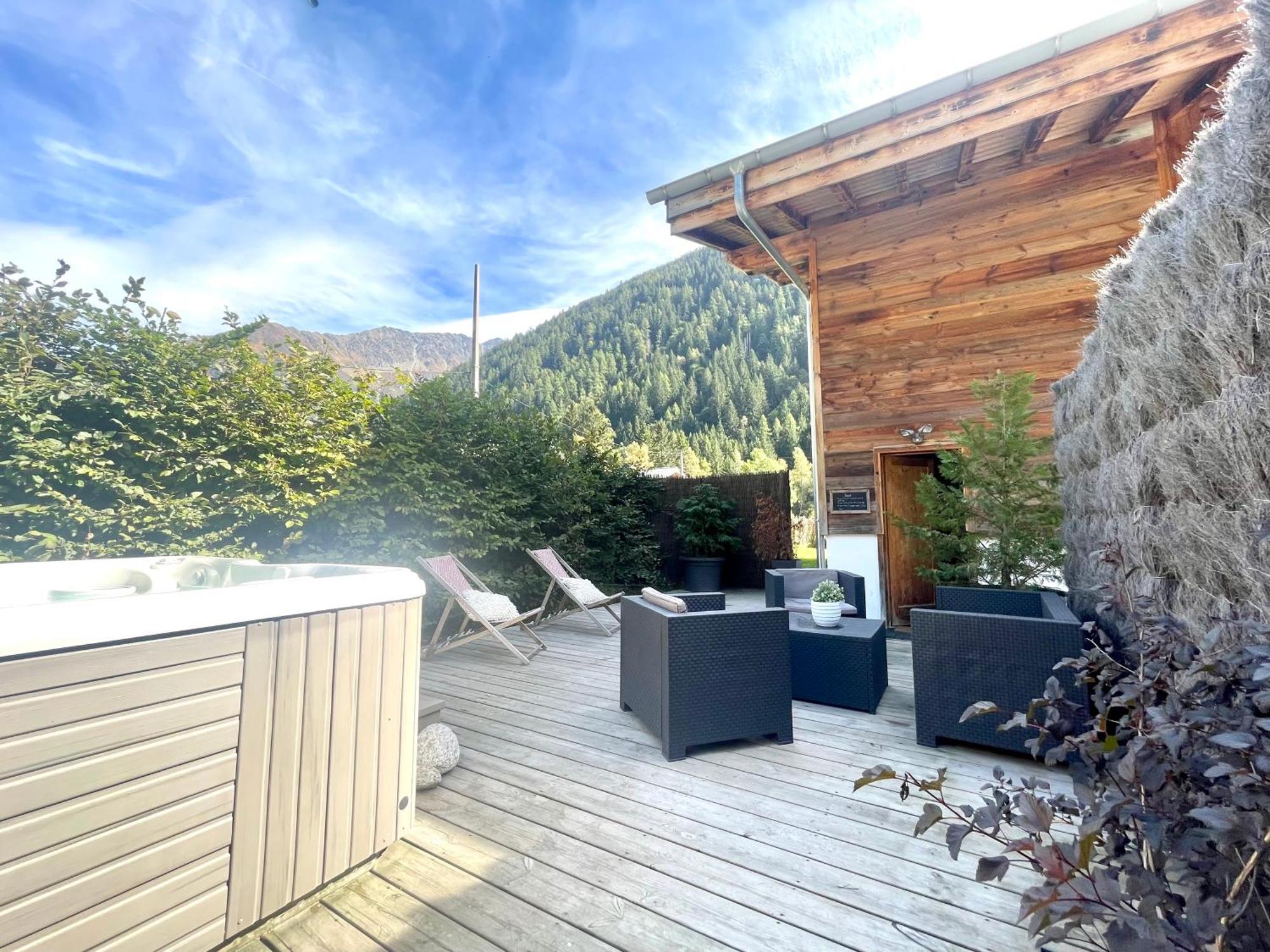 Chalet Le Petit Nicolas, Jacuzzi, Vue Mont Blanc Chamonix Exteriér fotografie