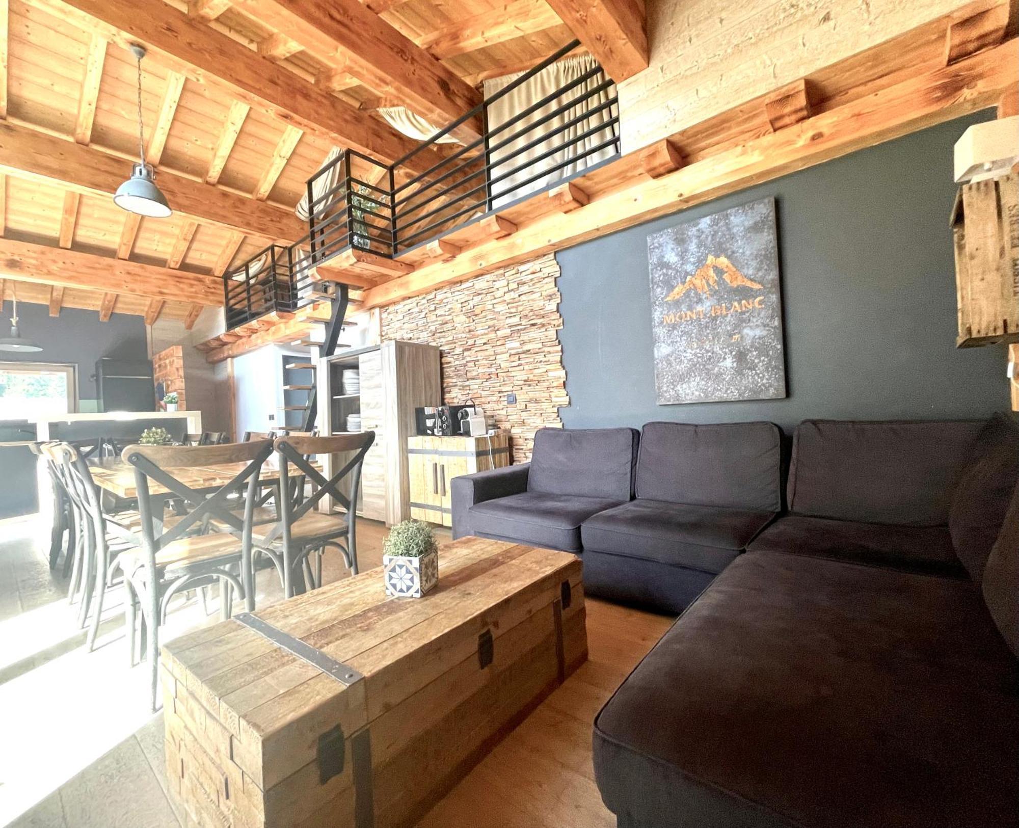 Chalet Le Petit Nicolas, Jacuzzi, Vue Mont Blanc Chamonix Exteriér fotografie