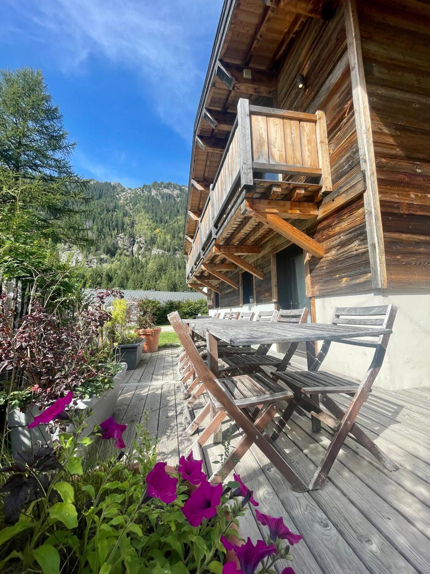 Chalet Le Petit Nicolas, Jacuzzi, Vue Mont Blanc Chamonix Exteriér fotografie