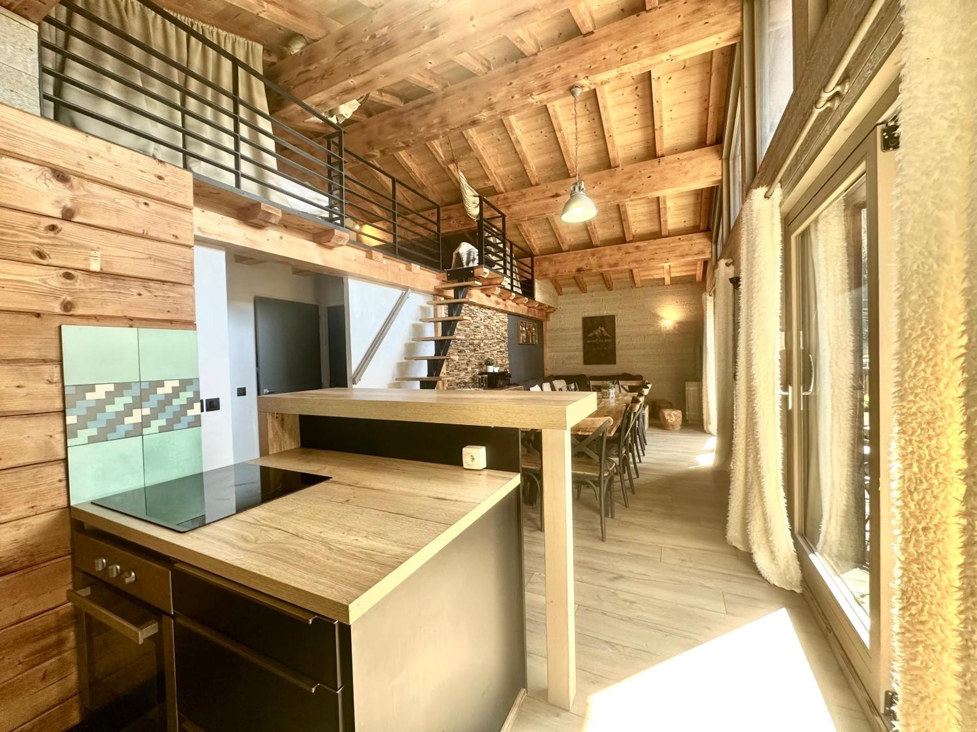 Chalet Le Petit Nicolas, Jacuzzi, Vue Mont Blanc Chamonix Exteriér fotografie